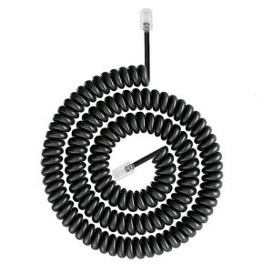 RJ9 RJ11 4P4C Telephone Handset Cord Coiled Fix Landline Phone Wire For Clear Calls And Durability 200cm 300cm