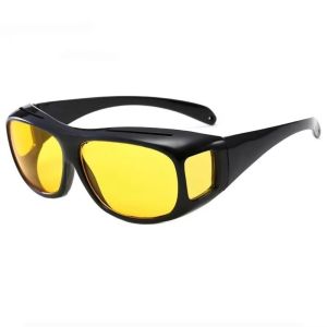 CRUSHES Night Vision Driver Anti-Glare Night Driving Sun Glasses Fashion UV Protection Riding Sunglasses Outdoor Eyewear