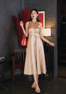 Rose the label - Bryony Satin Dress