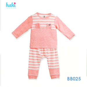 Bộ quần áo dài tay cài vai tai thỏ cho bé sơ sinh tới 3 tuổi set sơ sinh vải tre cao cấp xuất khẩu Canada siêu mềm mịn HAKI BB025 (4-15kg) quần áo bé trai bé gái sợi tre xịn đồ bộ cho bé