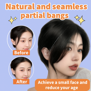 Naturallooking Hair Extension with Middle Parting for Women