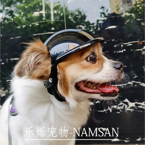 Puppy Goggles Dog Helmets Adjustable Pet Helmets Dog Hat Sunglasses Motorcycle Dog Helmets Safetys Helmets