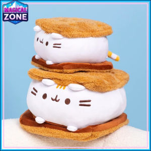 Cute Plush Toys Fat Lucky Cat Design Includes Sandwich Biscuits Ice Cream Doughnuts Pizza Burger Ideal Birthday Gift for Girls
