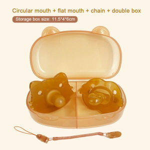 4Pcs/Set Baby Soothie Pacifier With Storage Box Soft Silicone Newborn Puting Nano Silicone Comfort Pacifier Baby Nipple安抚奶嘴 With Box