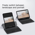 Bàn Phím Ma Thuật Bàn Phím Không Dây Siêu Mỏng Cho iPad Mini 6 Vỏ Bảo Vệ Từ Tính Hiển Thị Nguồn Cho iPad Mini. 