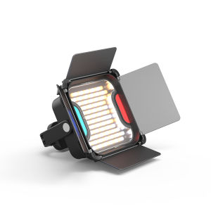 Seafrogs 30W 138 LED Video Light 2500K-9000K Photography Lights Fill Lamp for Photo Studio 180 ° Rotatable Support Frame Outdoor Lighting