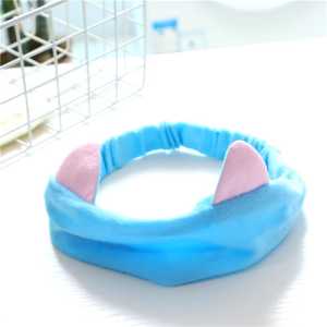 HQ33- Bandana Hairband Masker Cuci Muka Model Pita Kucing