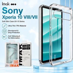 Clear Case For Sony Xperia 10 VIII VII Camera Protection Anti Fingerprint Raised Edge CA0007