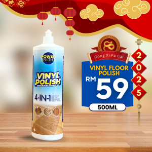 Pengilat Lantai Kayu Vinyl SPC Laminate Timber Rumah Deko Kilat Bersih