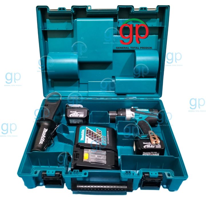 MAKITA BDF448RFE MESIN BOR OBENG BATERAI BDF 448 RFE CORDLESS DRIVER DRILL