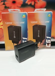Batok RLM C51 5G 120W Full Black Super Vooc Quick Charge3.0 Support Fast Charging Fast Charging