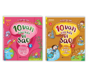 Combo 2c 10 vạn câu hỏi vì sao tập 1 + 2