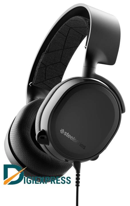 SteelSeries ARCTIS 3 Wired Headphones for ClearCast Gaming Noise