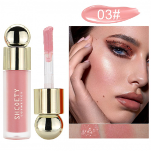 Liquid Blush Velvet Beauty Texture Natural Long lasting Waterproof Blusher Natural Moisturizing Rouge Blush Liquid Cheek Contour Face Makeup