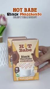 HOT BABE Black Macchiato Barako Vanilla Chia Slimming Weight Loss Coffee