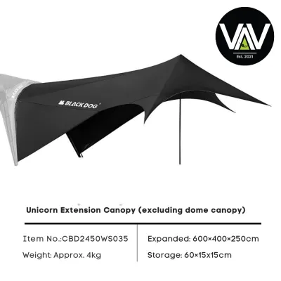 BLACKDOG Quick Opening Canopy / Automatic Dome Shelter
