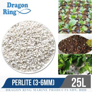PERLITE (25L) (3-6mm)// Gardening // Natural Expanded Volcanic Perlite// Cactus & Succulents