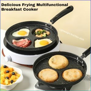 Pancake Cookware Even Thermal Conductivity Omelette Pan Omelette Thickened and Deepened Pot Body