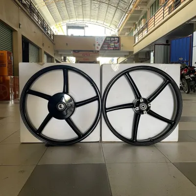 NEW (SP522) SPORT RIM EGO / EGO LC / EGO SOLARIZ / EGO AVANTIZ / NOUVO LC ENKEI SIZE DEPAN 1.4 / BELAKANG 1.4 17 INCI