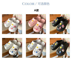 Free Shipping 608 MenS And WomenS Thick-Soled Non-Slip Clogs Garden Shoes Closed-Toe Beach Sandals And CoupleS Style Sandals Closed-Toe Beach Sandals And CoupleS Style Sandals