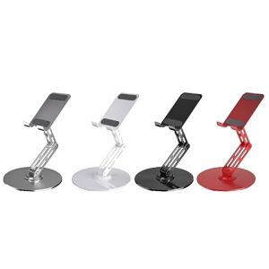 Aluminum Alloy Desktop Phone Tablet Stand 270° Height Adjustable Foldable Holder