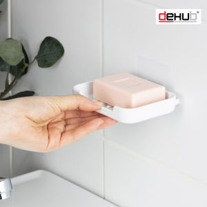 DeHUB Vacuum Pad ที่วางสบู่ จานวางสบู่ ที่ใส่สบู่ก้อน ไม่ต้องเจาะผนัง แผ่นกาวสูญญากาศ (Vacuum Pad Soap Dish 130)