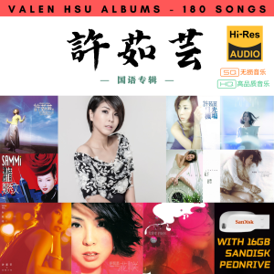 [180首] Pendrive Song 音乐USB 许茹芸国语专辑 mp3 超高音质 16gb 流畅播放 Valen Hsu Songs 车载音乐
