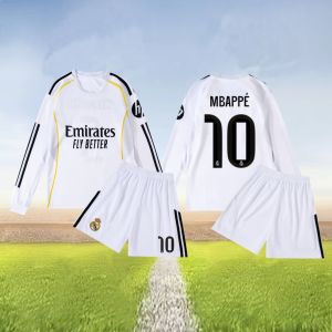 AU2526 Long-sleeved football jersey set Juventus Portugal C Luo 7 Manchester City Real Madrid Barcelona Paris jerseys and team uniforms