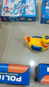 Mainan Bebek-Ayam Bertelur lampu LED dan Musik