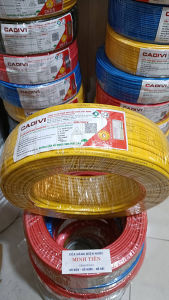 (Bán lẻ 5 mét) Dây điện đôi mềm hình OVAN 2 vỏ bọc PVC Cadivi (VCmo) kích thước 2 x 24 (2x0.75mm2) 2 x 32 (2x1mm2) 2 x 30 (2x1.5mm2) 2 x 50 (2x2.5mm2)