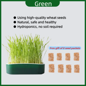 Cat Treats Cat Grass Organic Cat Seeds Send 8 Packs Organic Soilless Cultivation Potted Pet Grass
