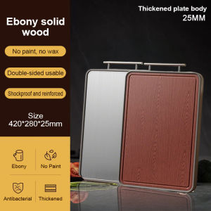 IMUTO 316 SS Chopping Board Heavy Duty Double-Sided Cutting Board Antibacterial Mold-Resistant Household Cutting Board Kitchen Fruit Cutting Board