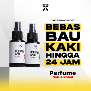 SVMMER SHOES CARE Deo Spray Foot and Shoes Parfum Pengarum Kaki dan Sepatu Anti Bakteri Non Alkohol