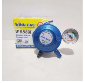 Regulator Winn Gas 688 meter W 688 M Dus Biru Winn Gas 688 Ampere