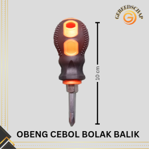 Obeng Mini Plus Minus Cebol
