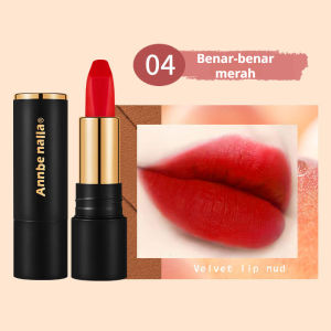 Lipstik warna tulle kabut ringan Lipstik matte yang tidak lengket dan anti luntur Lipstik anti lengket Lipstik tahan lama