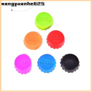 [WYH Store] COD 6pcs Reusable Silicone Bottle Caps Beer Cover Soda Cola Lid Wine Saver Stopper