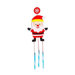 DNFIWN3 3D Handmade Đồ trang trí Treo Dán Cho Trẻ Em Trẻ Em Quà Tặng Giáng sinh Trang Trí Windbell Giáng sinh Đồ Chơi Gió Chuông