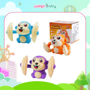 Đồ chơi khỉ nhào lộn phát nhạc cho bé