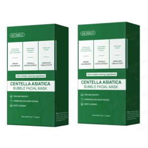 Centella Asiatica Bubble Mask Moisturizing Oil Control Blackhead Removal Clay Mask Self-foaming Face Mask 积雪草泡泡面膜