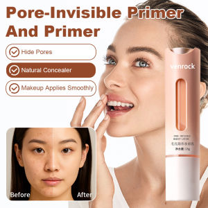 Venrock Invisible Pore Makeup Primer Modifies Skin Tone Makeup Primer Sticks Cream Oil Control Moisturizing Brightening Liquid