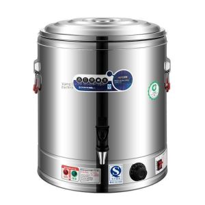 Commercial electric soup barrel double-layer stainless steel insulation barrel porridge cooking