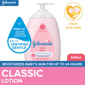 Johnsons Baby Lotion 500ml - Lotion for Baby Kids Baby Essentials Baby Care Baby Body Lotion