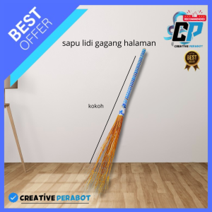 Sapu Lidi Halaman Gagang Panjang / Sapu lidi Taman