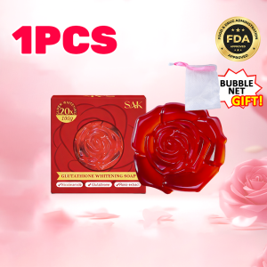 BUY 1 TAKE 5 SAK Glutathione Whitening Soap 20X Whitening Booster Rose Extract Brightening 100g