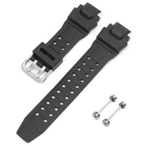 Zhangeer Chất Lượng Cao cao su silicon Dây đeo đồng hồ Cho Casio G-Shock GW-4000 GA-1000 GW-A1000 GW-A1100 G-1400 Thép Không Gỉ khóa cài Không Thấm Nước Đồng hồ thể thao Vòng đeo tay Cho Đồng hồ nam Phụ Kiện Với Vít Công Cụ