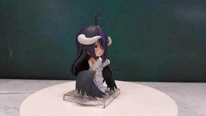 FCToystoryshop Overlord Ainz Ooal Gown Albedo Nendoroid Action Figure Model Collectible with Toy for Boys Home Decoration 10cm