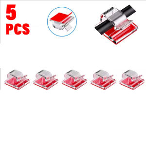 30Pcs Self-adhesive Mini Cable Holder Organizer Clamp Management For Home Wire Festive Christmas Light String Fixer Clips
