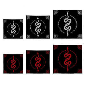 Bướm và Hoa Patterned tarots vải tarots đọc Khăn trải bàn cho du lịch và thiền định sử dụng