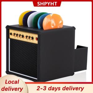 [COD] SHPYHT Local delivery Ship within 24 hours 3D Printed Portable Guitar Pick Holder With Drawer Waterproof Dustproof Guitar Picks Organizer Picks Storage And Display Gifts